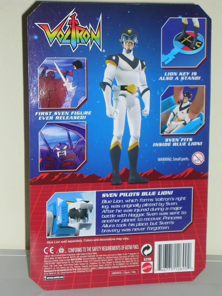 voltron pilot figures